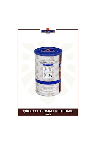 Simonelli Çikolatalı Milkshake 1 KG