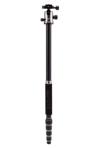 Mefoto A2350Q2T Globetrotter Aluminum Travel Tripod Kit (Titanium