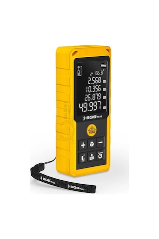 Sgs Lazer Metre 100 Mt.- Uzunluk Alan Hacim Açı Ölçme