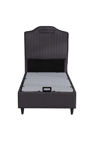 Kilim Mobilya Royal Lux Sandıklı Baza Antrasit Başlik Ve Yatak Dahil Değildir 090x190