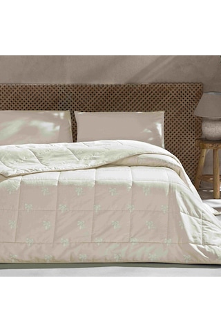 Linens Kapok Cloudy İnce Yorgan Tek Kişilik Beyaz