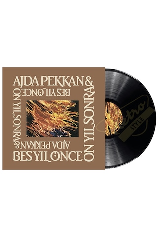 Ajda Pekkan Beş Yıl Önce On Yıl Sonra 33'Lük Plak. LP
