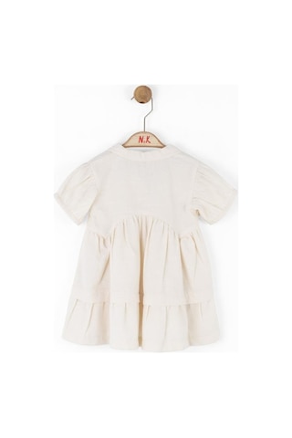 Nk Kids Kız Bebek Marshmallow Elbise Krem