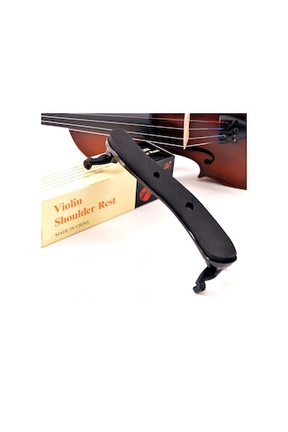 Dominguez Dvsr44bk Keman Yastığı Siyah 3/4 Ve 4/4 Uyumlu Ergonomik Kavis