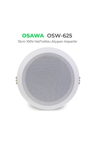 Osawa Osw625 Hat Trafolu Alçıpan Hoparlör 13 Cm Osawa Osw625 Hat Trafolu Alçıpan Hoparlör 13 Cm