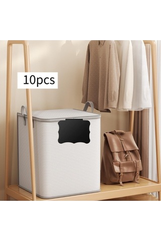 Bosphorusboutique02 Suntek 10x Depolama Kutuları, Pvc, Siyah, Ofis Ve Ev Kullanım İçin Siyah