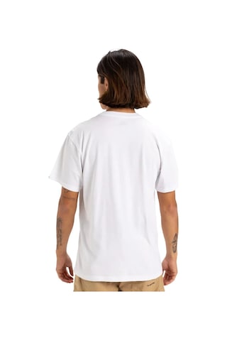 Quiksilver Sun Faded Erkek Beyaz Yuvarlak Yaka Tişört Beyaz