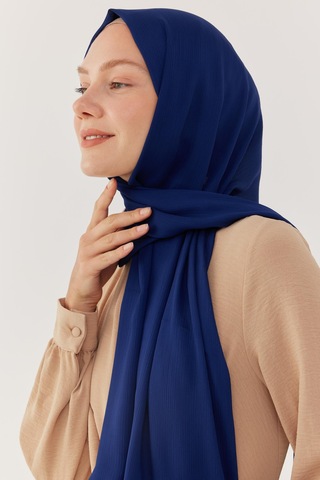 Mirsoy Scarf Yoryo Şal - Lacivert Lacivert