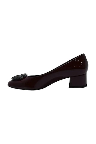 Poletto Hakiki Deri Bordo Ayakkabı Günlük 916 90 V2-1096 Bordo