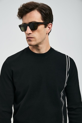 Lufian Erkek Farm Kazak 112090166 Siyah Siyah