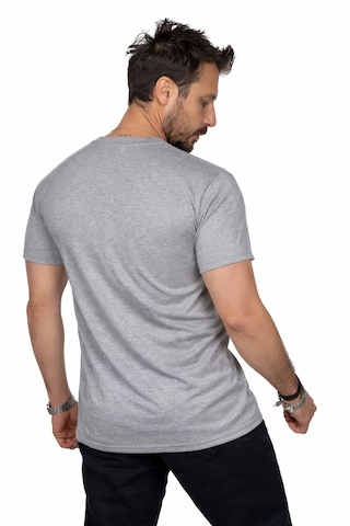 Maxi-dry Aşırı Terleme Önleyici Bisiklet Yaka Erkek Tişört, Çift Katmanlı, Islaklık Sızdırmaz, Nefes Alabilen Kumaş Gri