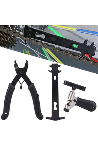 Lemestar Bisiklet Zinciri Tamir Seti: Çekici, Kalip Ve Kesici İle 7-10 Vites Zincirlerini Hızlıca Montaj/kaldırma Diğer
