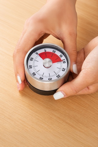Gri Metal Mekanik Mıknatıslı Klasik Zilli Mutfak Zamanlayıcı Timer Thr395by