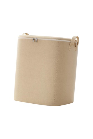 Suntek Katlanabilir Giysi Saklama Çantası Tote Kutusu 140l-50x55x50cm Bej Diğer