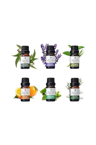 Pursonic Aromathrapy Essential Oils 6 x 10 ML