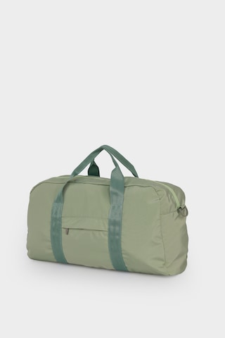 İcone Bag Kadın & Erkek Spor Çantası, Paraşüt Kumaş Önü Cepli Unisex Spor Fitness Gym Çantası Su Yeşili