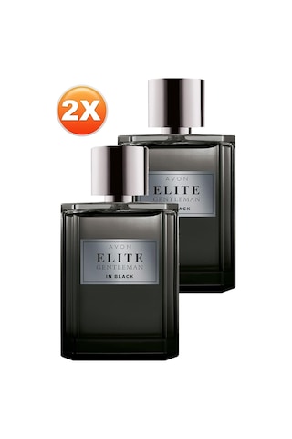 Avon Elite Gentleman in Black Erkek Parfüm EDT 75 ML x 2