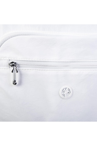 Nas Bag Büyük Boy Unisex Hafif Ve Su Geçirmez Çok Gözlü Sırt Çantası Beyaz