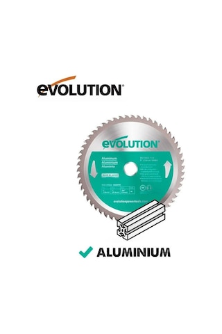 Evolution A210tct-60ms Alüminyum Daire Testere Bıçağı, 210mm