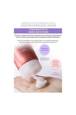 Kundal Ylang Ylang Protein Kompleksi İçeren Onarıcı Bakım Kremi 250 ML