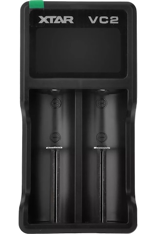 Xtar Vc2 Taşınabilir Lcd Ekranlı Li-ion Pil Şarj Cihazı