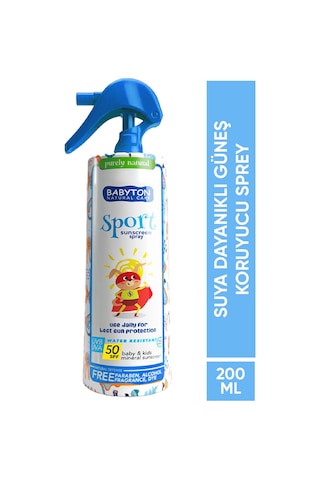 Suya Dayanıklı Güneş Sprey 50 Spf 200 Ml