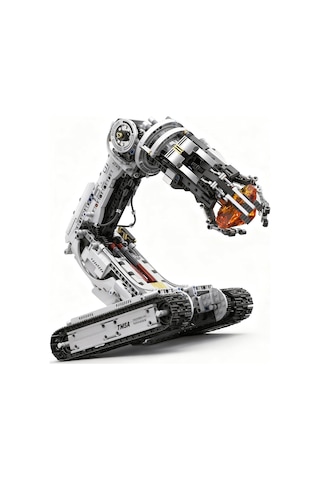 Arm Robot Kol Yapı Kiti 1468 Parça Uzaktan Kumandalı 4 Motorlu Paletli Stem Eğitim Seti