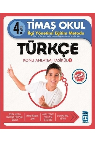 Timaş Okul 4. Sınıf Türkçe Konu Anlatımı