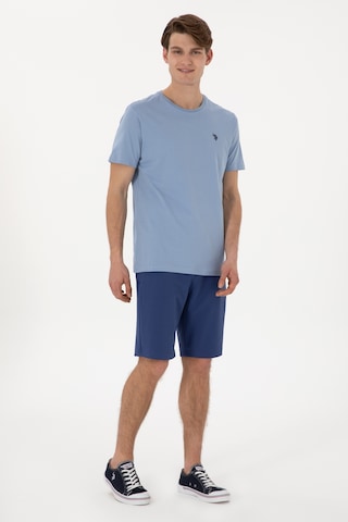 U.S. Polo Assn. Erkek Regular Fit Lacivert Örme Şort 50300078-VR059