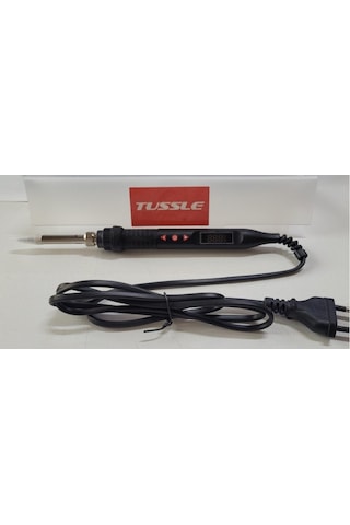 Tussle Kalem Havya Ts-908 220v 80w Dijital Üstten Ayarlı Hakko Uç Uyumlu - Siyah