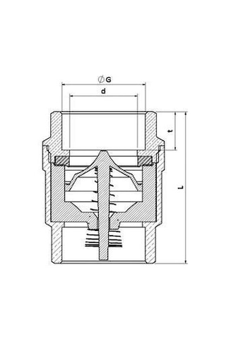 Dik Yaylı Çekvalf 11/4