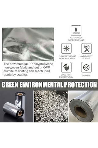 Yangın Matı Şömine Mangal Koruma Matı, Açık Hava Çim Teras Deniz Kenarı Barbekü, 100 150cm