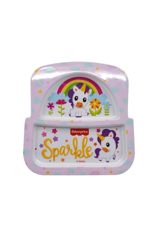Fisher Price Bölmeli Mama Kasesi -Unicorn Desenli Çok Renkli Fisher Price Bölmeli Mama Kasesi -Unicorn Desenli Çok Renkli