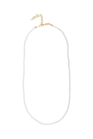 Kuyumcudukkani "tatlı Su Arpa İnci Doğal Taşlı" Kolye-29240-g-w40cm Gold