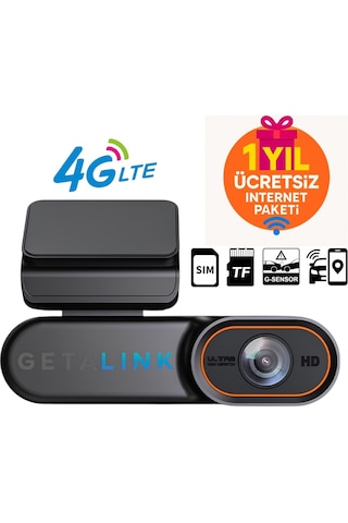 Getalink Zm1 4g Araç İçi Kamera, Konum Takip, Ses Dinleme + 1 Yıl