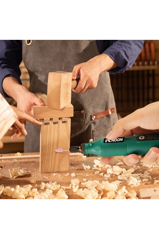 Yaleker Kknoon 5 Hızlı Kablosuz Mini Matkap Seti - Taş & Tırnak Parlatma, 50 Parça Aksesuar, Şarjlı