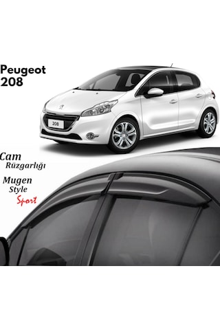 Peugeot 208 Uyumlu Cam Rüzgarlığı 2012-2018 Arası Uyumlu Mugen