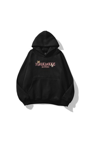 Tarzsokak Kadın Tihikihkke Sweatshirt Siyah