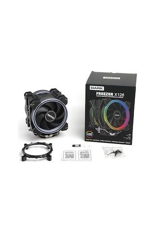 Dark Freezer X128. 2X12Cm Frgb Led'Li. Intel & Amd Uyumlu