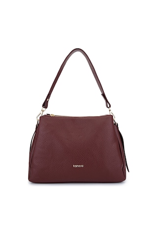 Tamer Tanca Kadın Suni Deri Bordo Kol Çantası 1003 2033 Bn Cnt Sk25-26 Bordo Fltr Bordo