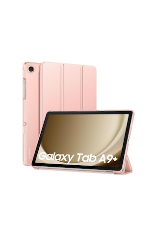 Samsung Galaxy Uyumlu Tab A9 Plus X210 X213 X215 X217 Kılıf New Pu Deri Smart Standlı Case Uyku Modlu