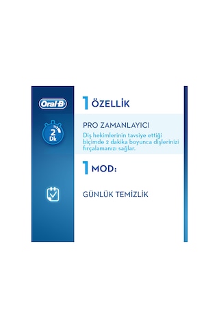 Oral-B D100 Şarj Edilebilir Diş Fırçası Fenerbahçe Taraftar Paketi