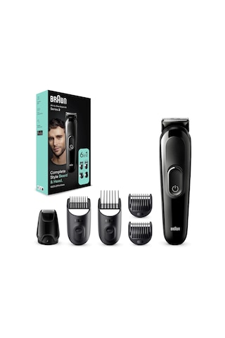 Braun Series 3 Mgk3410 Hepsi Bir Arada Şekillendirme Seti 6 Sı 1 Arada Erkek Bakım Kiti Diğer