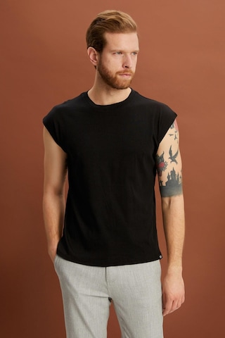 Alexander Gardi Alexandergardı Pamuklu Kolsuz T-shirt E21-71000 001