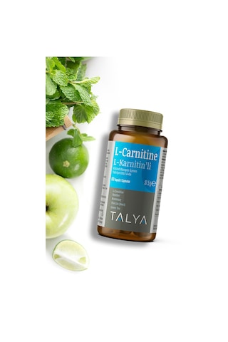 Talya L-Carnitine L-Karnitinli Bitkisel Karışım İçeren Takviye Edici Gıda 60 Kapsül