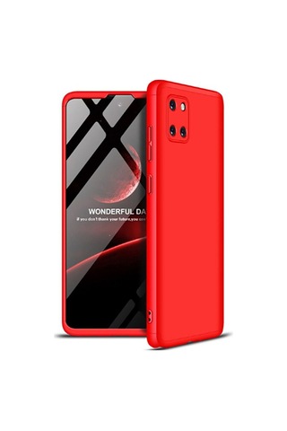 Samsung Uyumlu Galaxy A81 Note 10 Lite Kılıf Zore Ays Kapak Kırmızı