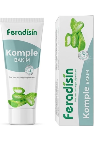 Doğal Aloevera Özlü Florürsüz Beyazlatıcı Ve Koruyucu Diş Macunu 90 Gr - Gimdes Helal Sertifikalı