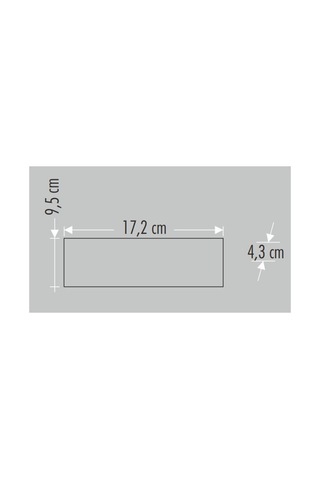 Cata Schuar Ct-8011 12w Haiti Dış Mekan Led Aplik 3200k Günışığıt Siyah