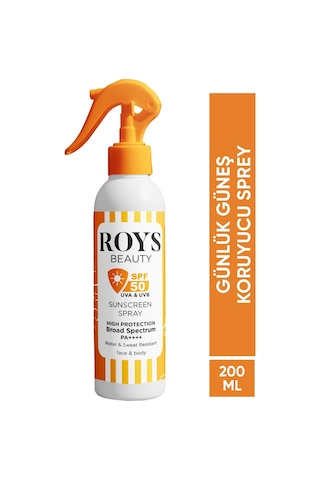 Roys Beauty Güneş Sprey 50 Spf 200 Ml