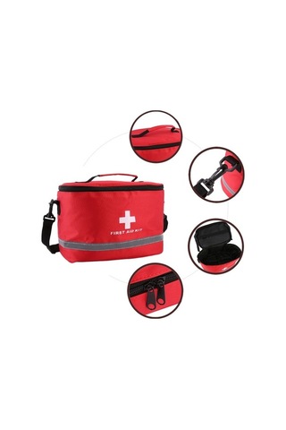Novahub Acil Durum Hayat Paketi Spor Çantası Kırmızı